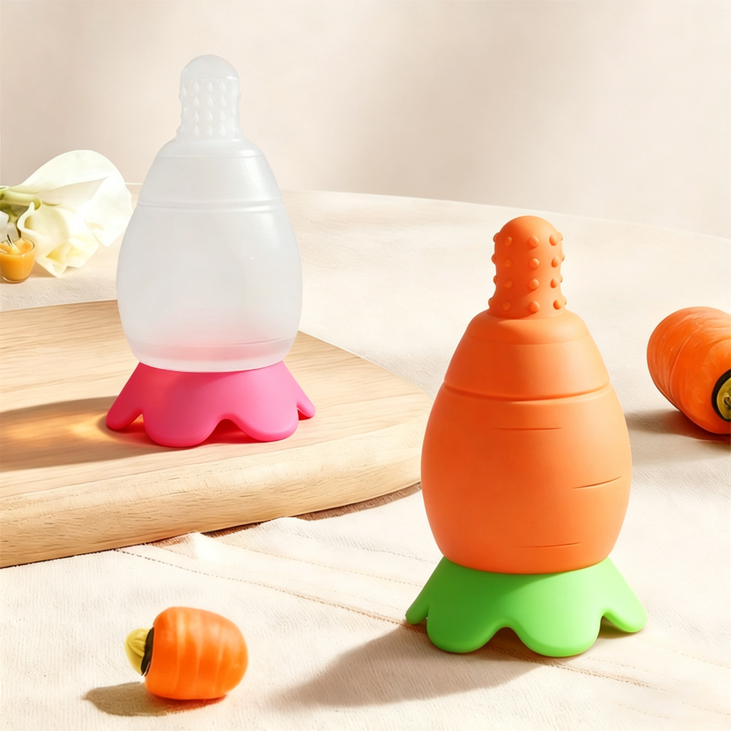 Soft Silicone Baby Teether Toy for Sensory Development