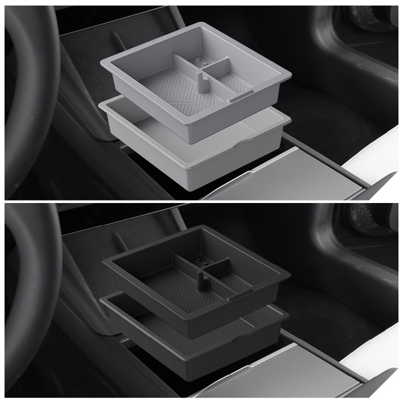 Silicone Car Center Console Storage Box Organizer