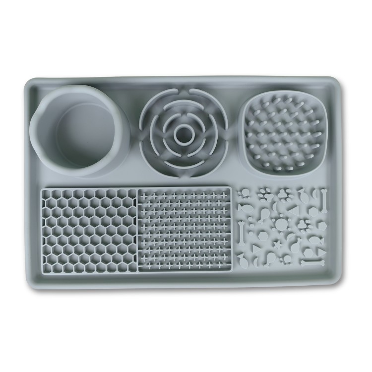 20x30cm Large Silicone Lick Mat with Suction Cups